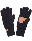 C.C Knitted Touch Screen Compatible Gloves