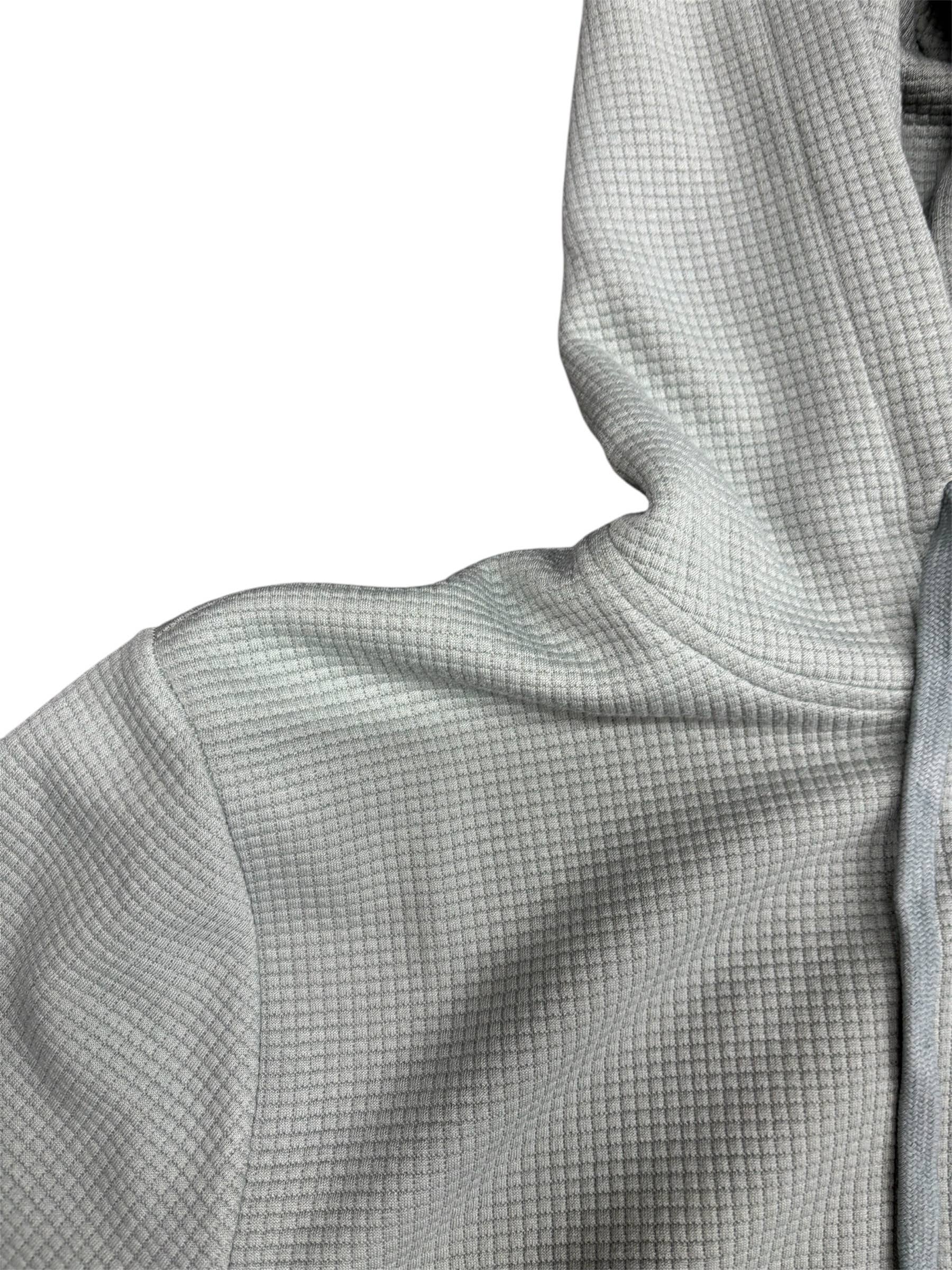Eddie Textured Tonal Hoodie - Sage