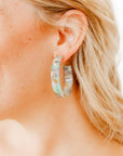 Ashley - Medium Hoop - Mother Ginger - Earrings
