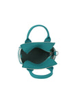 Color block striped tote crossbody