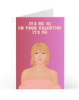 Taylor Swift Valentine's Day Card Pop Culture Cards Swiftie