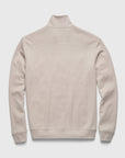 Bobby Cashmist Fleece Quarter Zip - Taupe Grey Heather