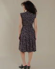 Lucille Dress Black Lines