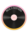 Vinyl Record Sticker Indie Music Lover Retro Stickers