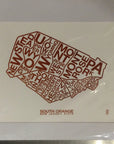 South Orange & Maplewood Map Prints