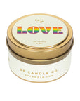 Love Pride Just Because 4 oz. Candle Tin
