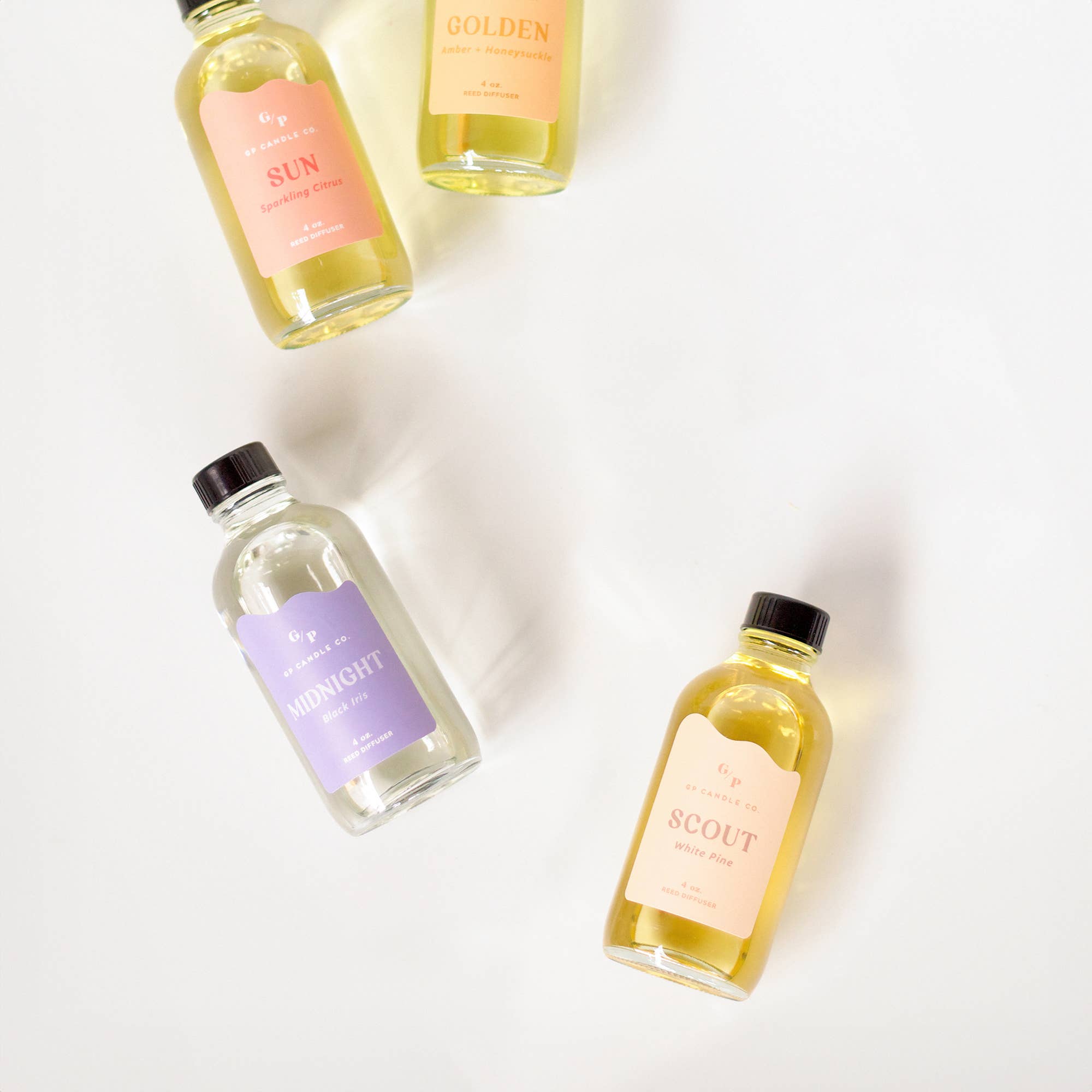 Midnight 4 oz. Hue Reed Diffuser (Black Iris)