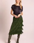 Anything Goes Fringe Gloria Skirt