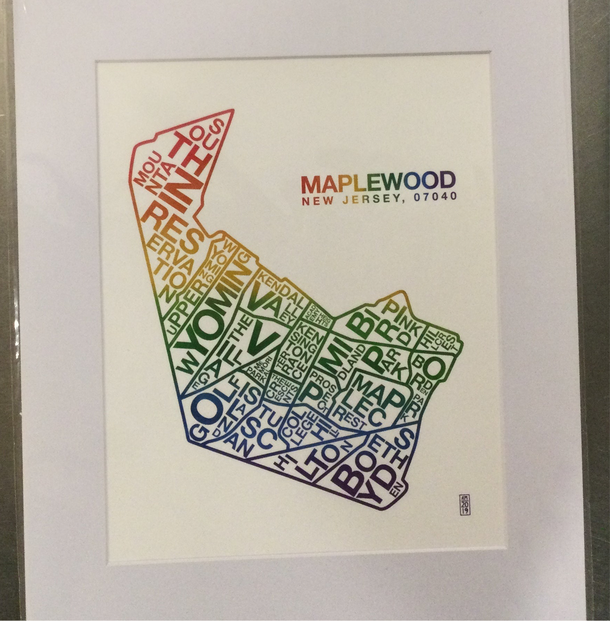 South Orange &amp; Maplewood Map Prints