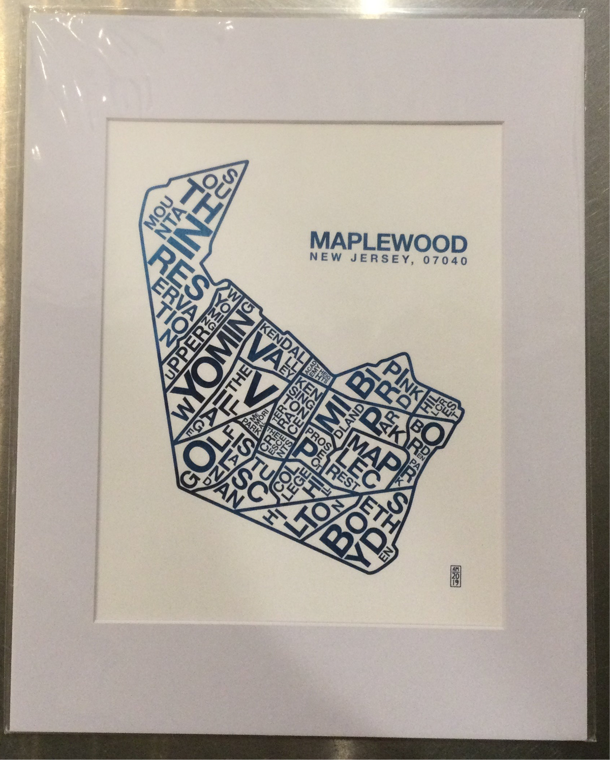 South Orange &amp; Maplewood Map Prints