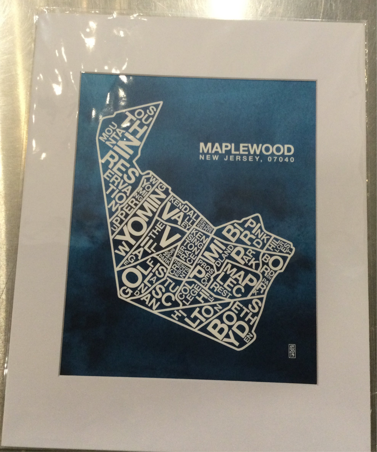 South Orange &amp; Maplewood Map Prints
