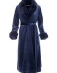 Corrie Bratter Navy Coat