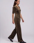 Cord Velvet Clan Jumpsuit by Traffic People