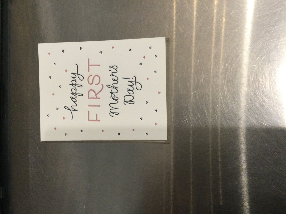 First Mother's Day Card