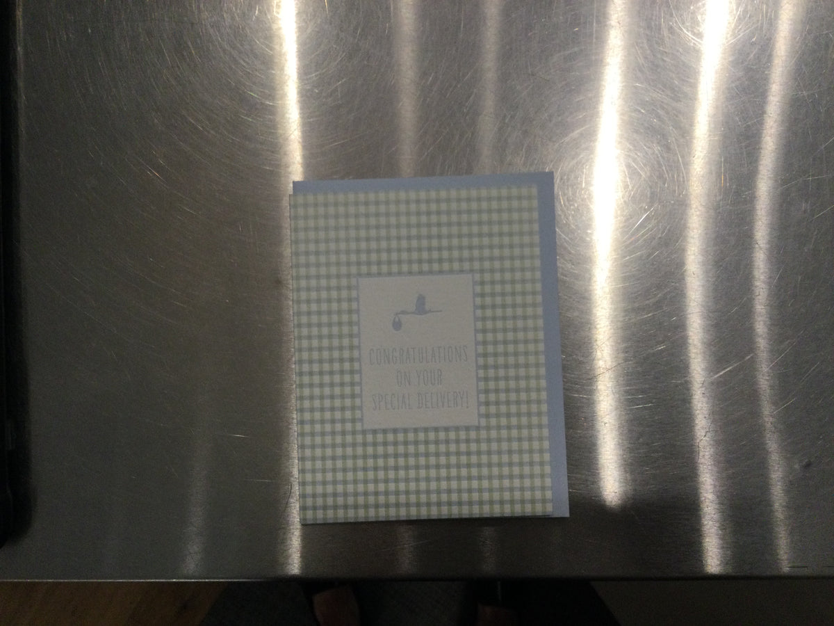Congratulations Special Delivery Baby card
