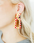 The Kennedy statement earring- hypoallergenic