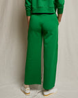 Mikos Wideleg Pant with Stripe