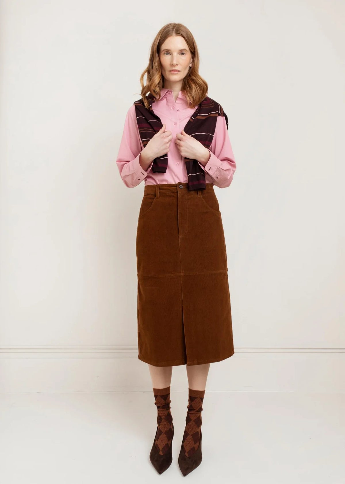 Corduroy Angela Skirt by Paper Label