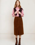 Corduroy Angela Skirt by Paper Label