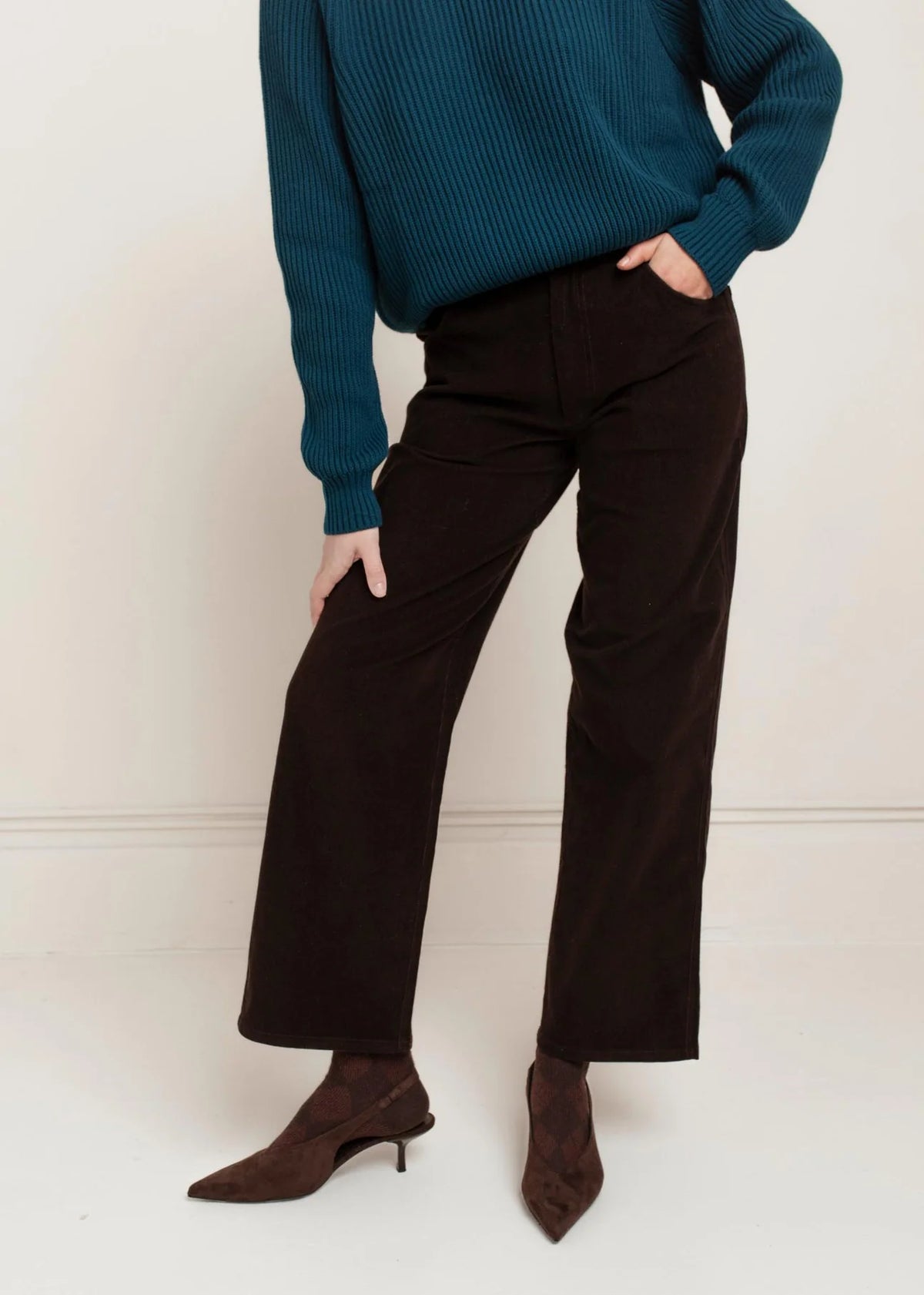 Corduroy Rebecca Pant by Paper Label