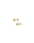 Juliet Screw Back Studs- hypoallergenic