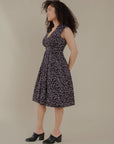 Lucille Dress Black Lines