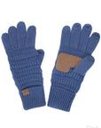 C.C Knitted Touch Screen Compatible Gloves