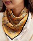 Geometric Scarf | Modern Pattern Square