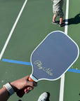 Cute Adult Pickleball Paddle -  double sided, checkered