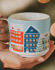 Christmas Village Coffee Mug - Christmas Decor & Gifts