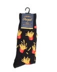 Men's French Fries Novelty Socks