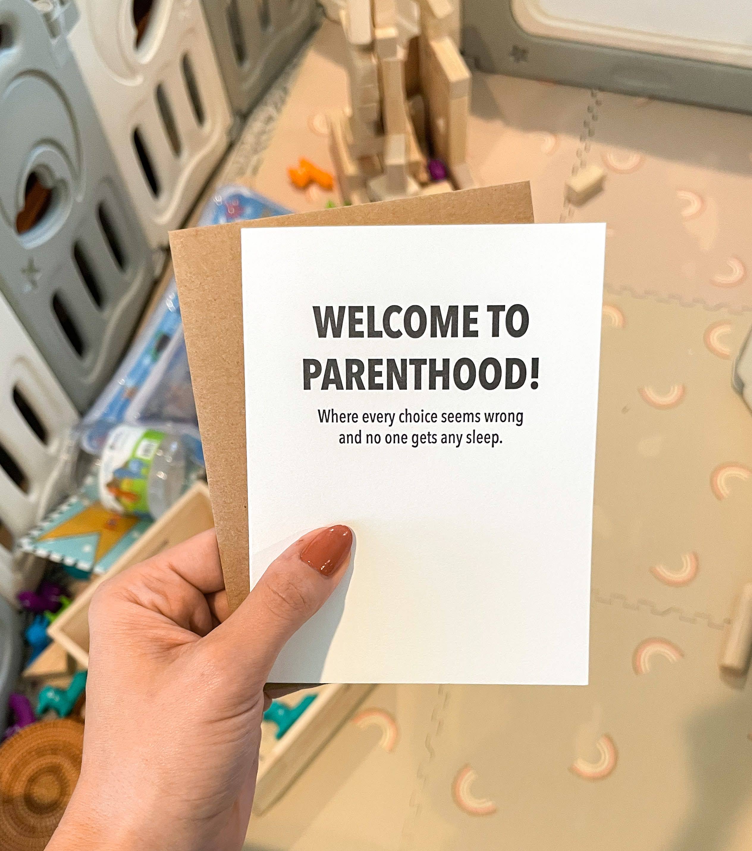 Pretty Alright Goods - Parenthood - Baby Card