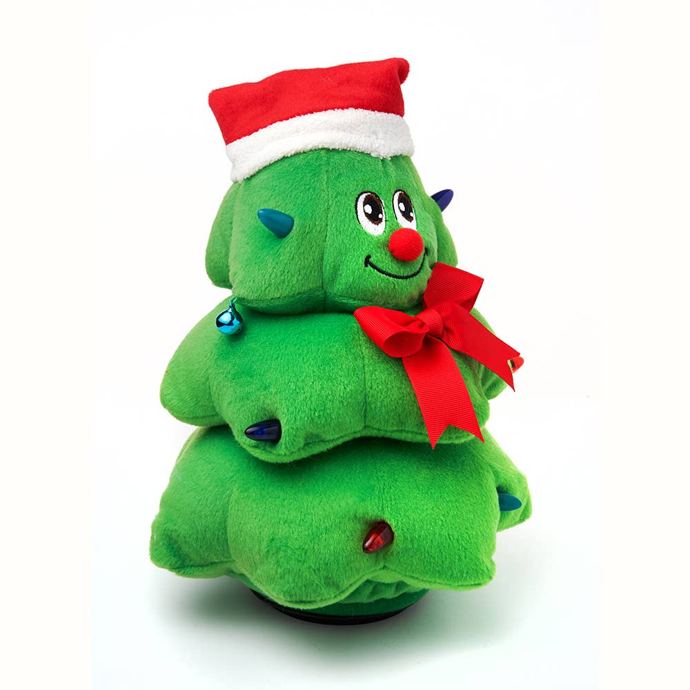 Rockin&#39; Reggie (Cute Singing Christmas Tree Plush Toy Gift)