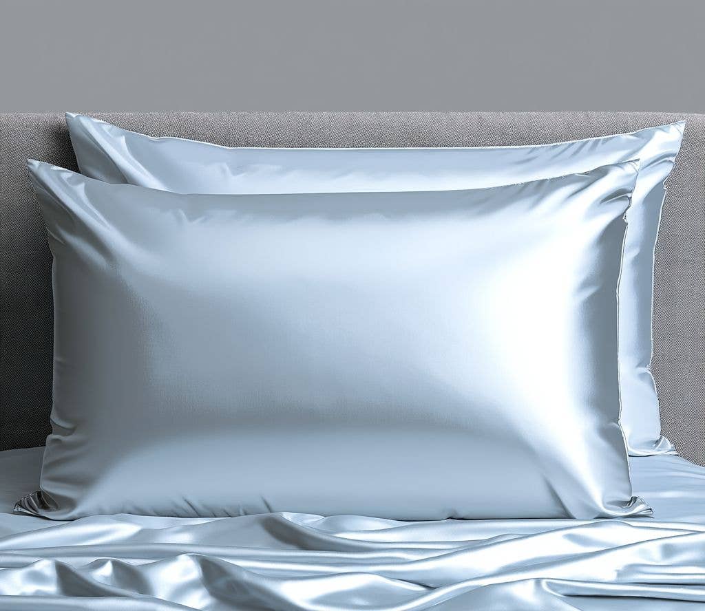 Lemon Lavender Silky Satin Pillowcase Solid OS