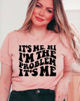 It's Me, I'm The Problem - Retro Pop Music Lyrics T-Shirt