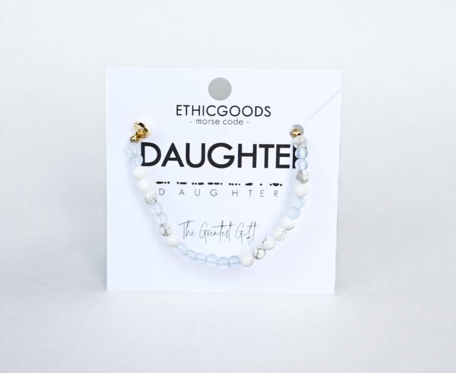 Morse Code Bracelet | DAUGHTER