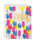 Balloons greeting card