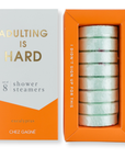 Adulting is Hard - Aromatherapy Shower Steamers - Eucalyptus - Set of 8