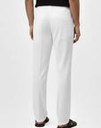 Men's Linen blend Pants White