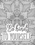 Self-Care Coloring Book