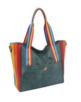 RAINBOW TOTE HANDBAG
