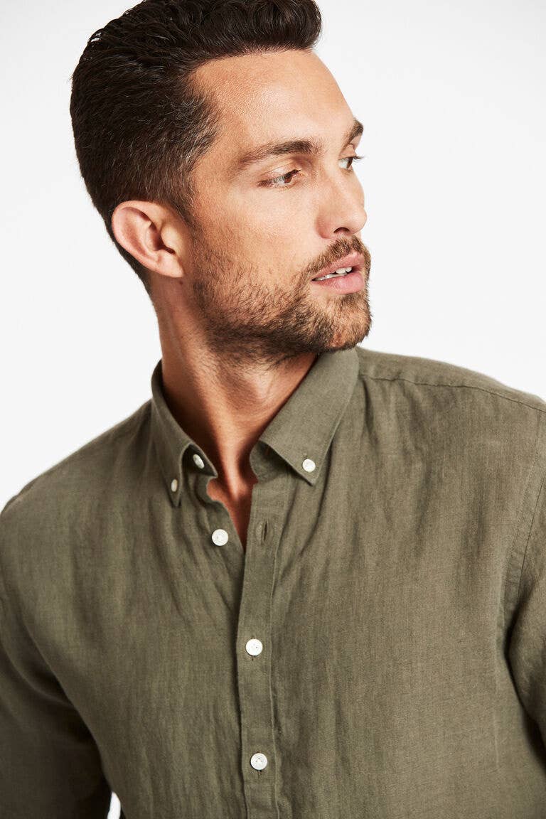 Soft Linen Shirt Modern Fit