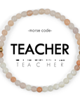 Morse Code Bracelet | TEACHER