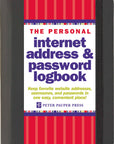 Black Internet Address & Password Organizer