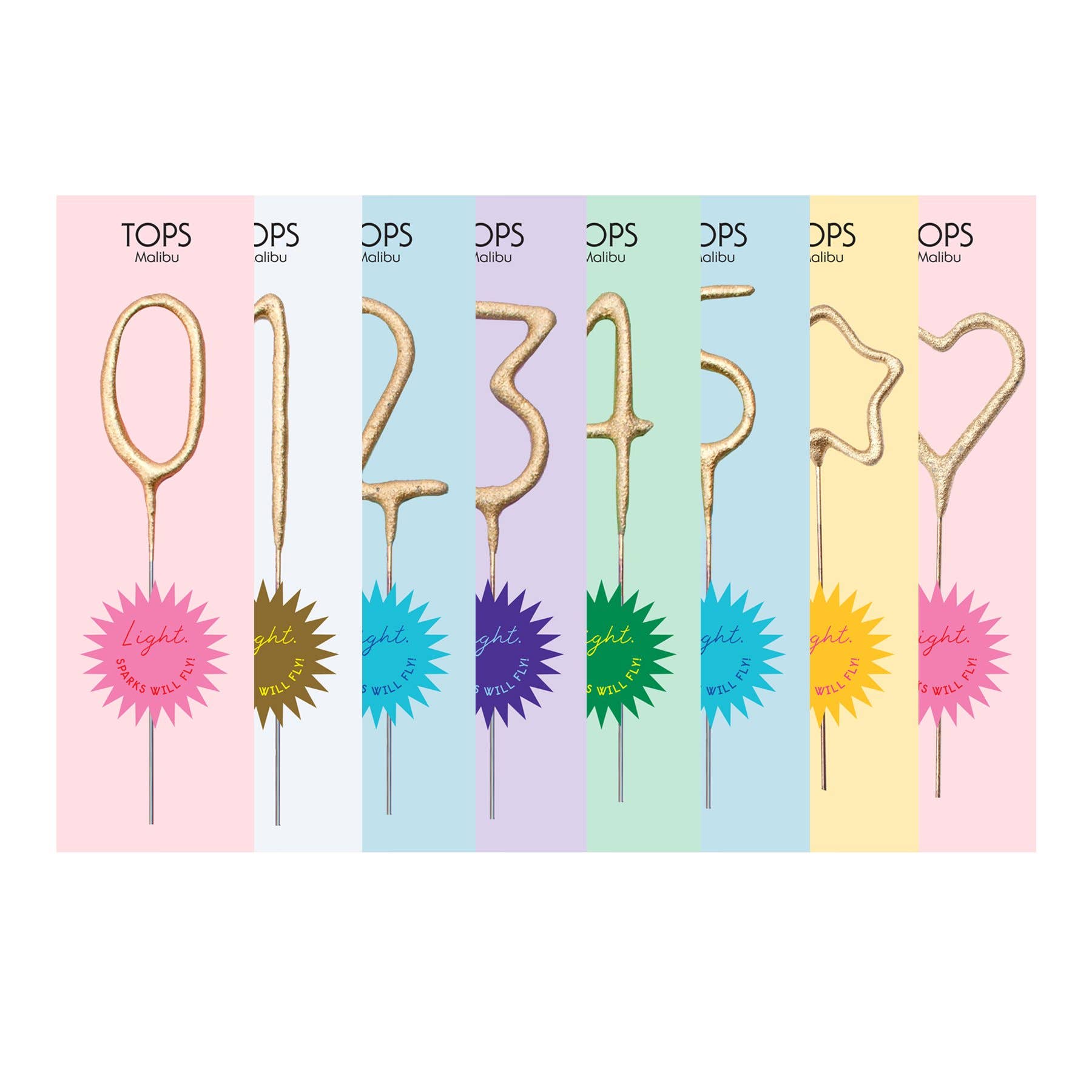 Mini 4" Gold Sparkler Wand