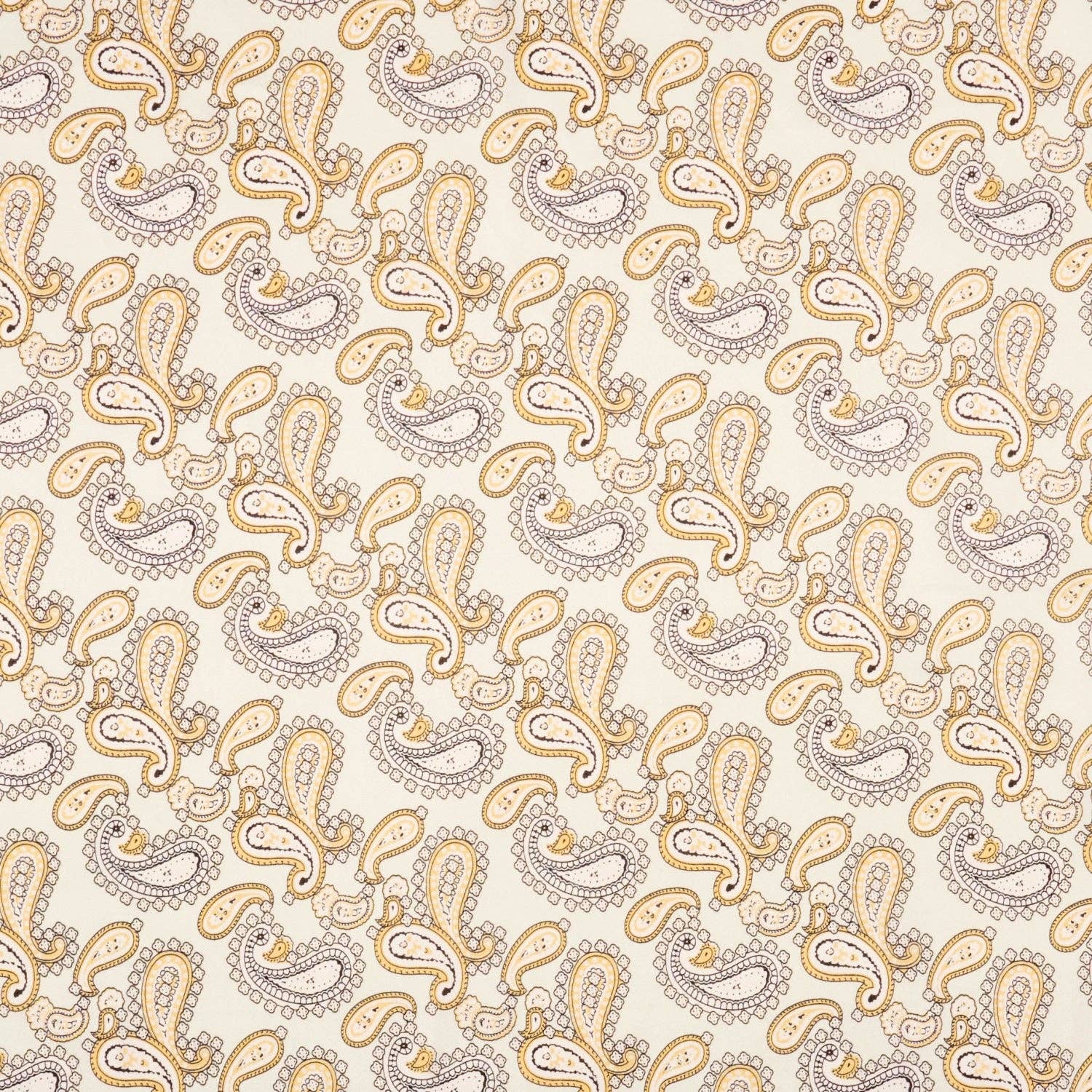 Classic Paisley Silk-Feel Polyester Bandana Scarf