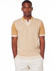 Men's Textured Polo Shirt