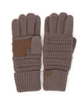 C.C Knitted Touch Screen Compatible Gloves