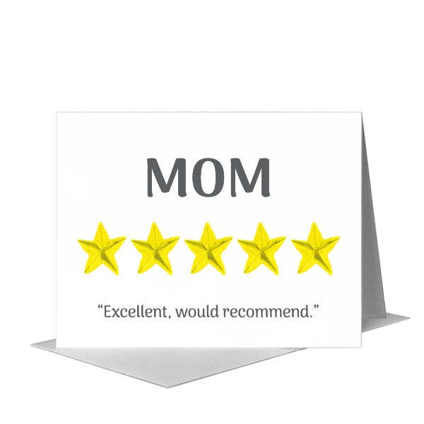 Stars, MOM Greeting Card (
