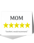 Stars, MOM Greeting Card (